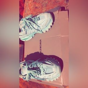 BALENCIAGA track mint color|size 87 European women
